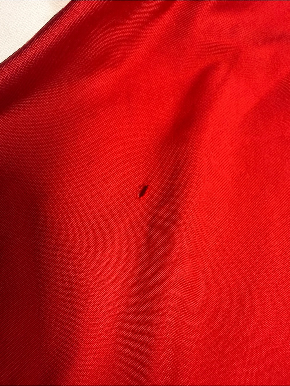 adidas Red Track Jacket with Black Stripes - Picture 10 of 10